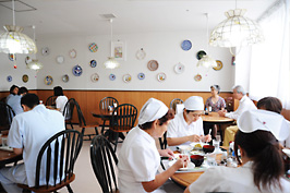 カフェレストランの写真
